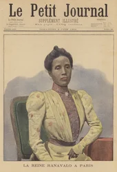 Queen Ranavalo of Madagascar in Paris